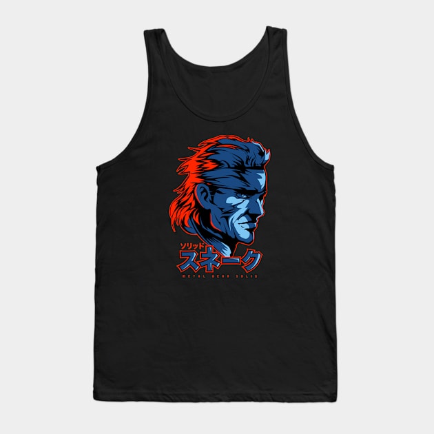 297 Solid Snake Tank Top by Yexart